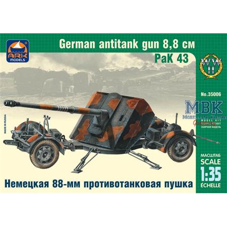 German 8,8cm antitank gun PaK 43