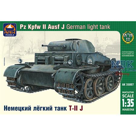 German light tank Pz Kpfw II Ausf J