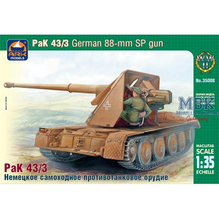 German 8,8cm self-pr. antitank gun PaK