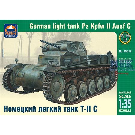 German light tank Pz Kpfw II Ausf C