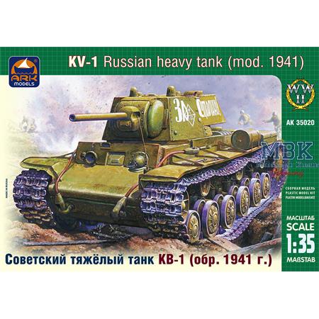 Russian heavy tank KV-1 (mod. 1941)