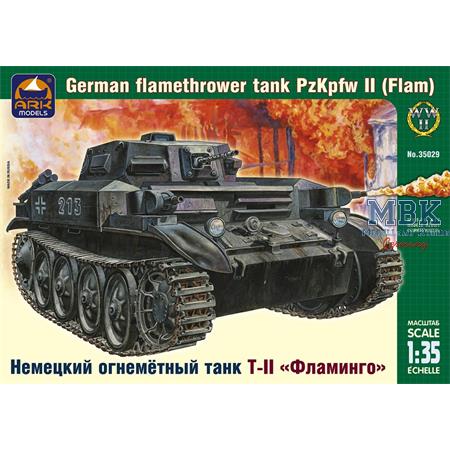 German flamethower tank Pz Kpfw II Flamm