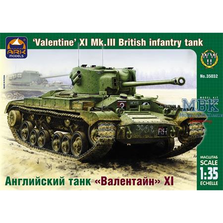 British inf. tank "Valentine" XI Mk.III