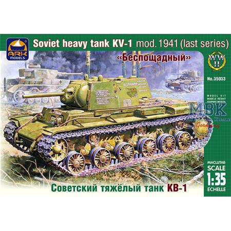 Russian heavy tank KV-1 mod. 1941 (last)