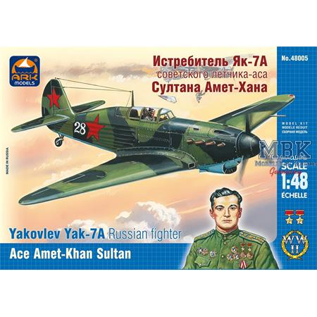 Yakovlev Yak-7A Ace Amet-Khan Sultan