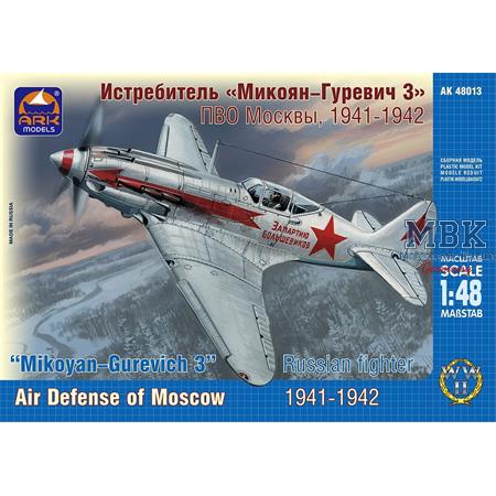 "Mikoyan-Gurevich 3"  Defense of Moscow 1941-1942