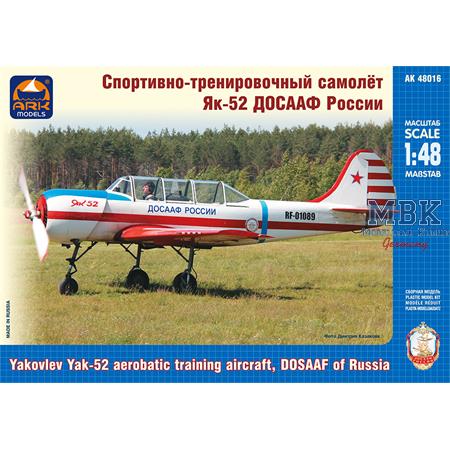 Yakovlev Yak-52 erobatic training aircraft DOSAAF