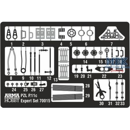 PZL P.11c  Expert Set