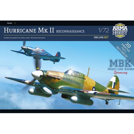 Hawker Hurricane Mk II Reconnaissance "Deluxe Set"