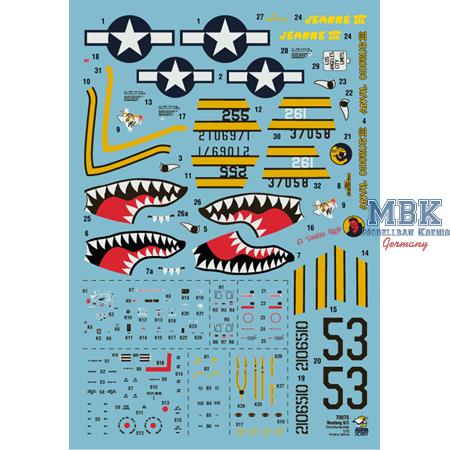 North-Am. P-51 B / C Mustang China/ Burma/ India