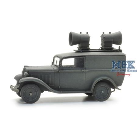 Opel P4 Kastenwagen / Lautsprecherwagen