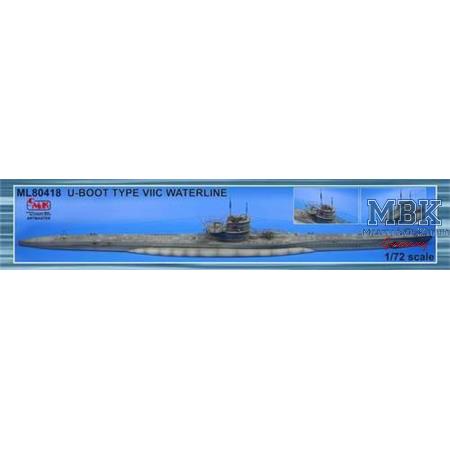 U-Boat Type VIIC waterline