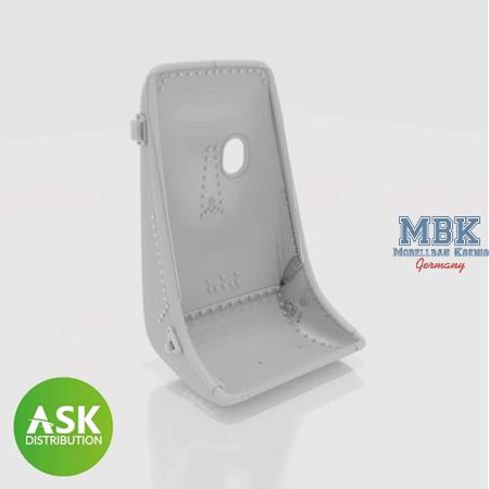 Messerschm. P.1101 Seat (Me 163) type wo/seat belt
