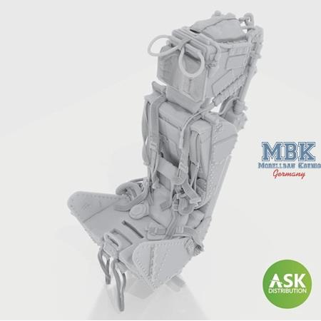 Ejection Seat-M.B Mk.2E w/seat belts, w/survival