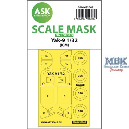 Yak-9 one-sided mask for ICM