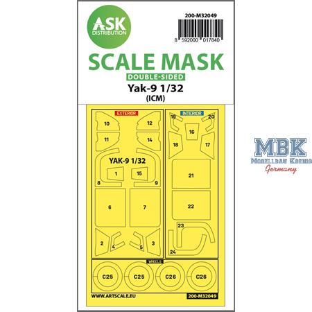 Yak-9 double-sided pre-cutted mask for ICM