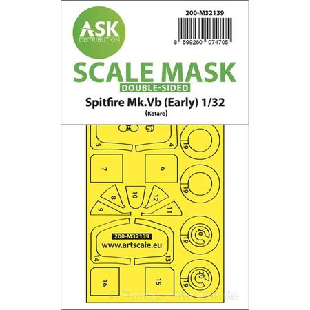 Spitfire Mk.Vb double-sided express fit mask