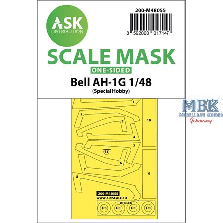 Bell AH-1G one-sided express mask f. Special Hobby