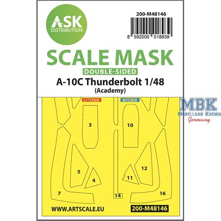 A-10C Thunderbolt double-sided express fit mask