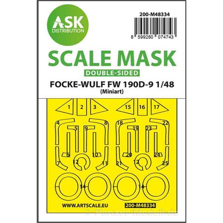 Fw 190D double-sided express fit mask