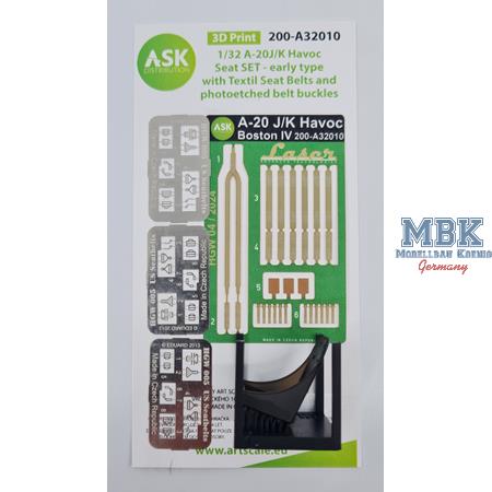A-20J/K Havoc - Seat SET - early type
