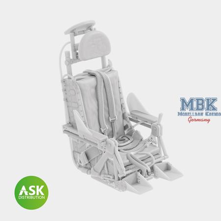 F-84F Thunderstreak ejection seat with seat belt