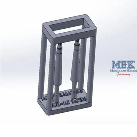 Spitfire Mk.V Hispano Mk.II cannons - for Eduard