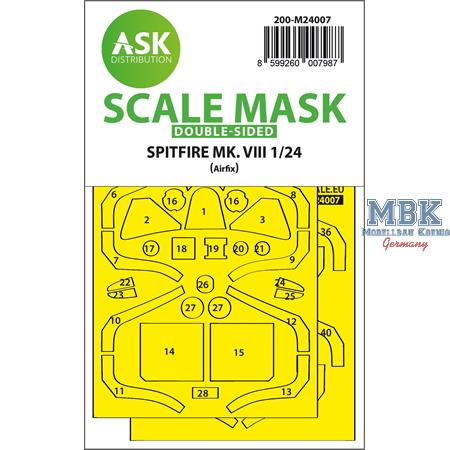 Spitfire Mk.VIII double-sided express fit masks
