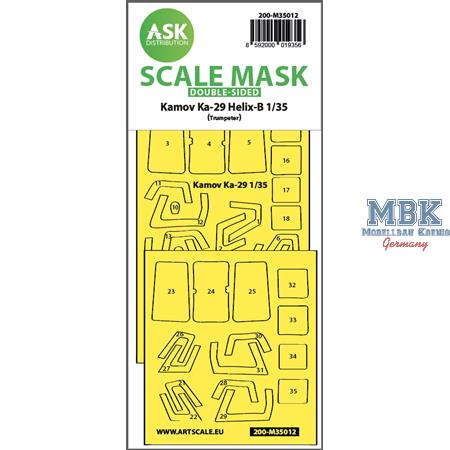 Kamov Ka-29 Helix-B double-sided painting mask