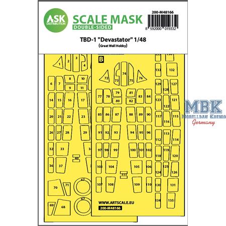 TBD-1 Devastator double-sided fit express mask