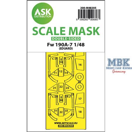Fw 190A-7 double-sided express fit mask