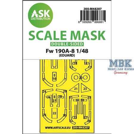 Fw 190A-8 double-sided express fit mask