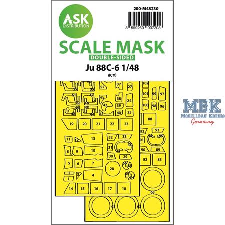 Ju 88C-6 double-sided express fit mask