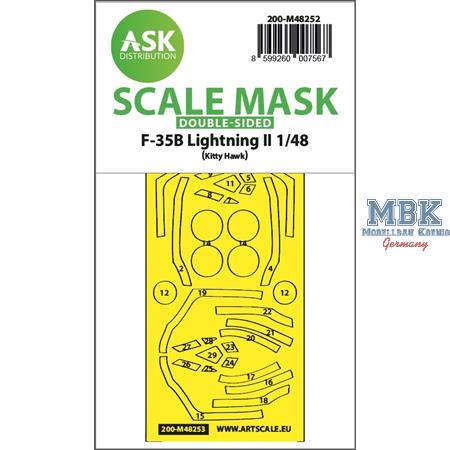 F-35B Lightning II double-sided mask (Kitty Hawk)