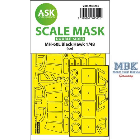 MH-60L Black Hawk double-sided express fit mask