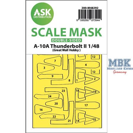 A-10A Thunderbolt II double-sided express fit mask