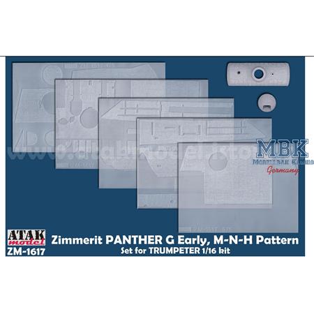 Zimmerit Panther G Trumpeter Kit MNH Pattern 1/16