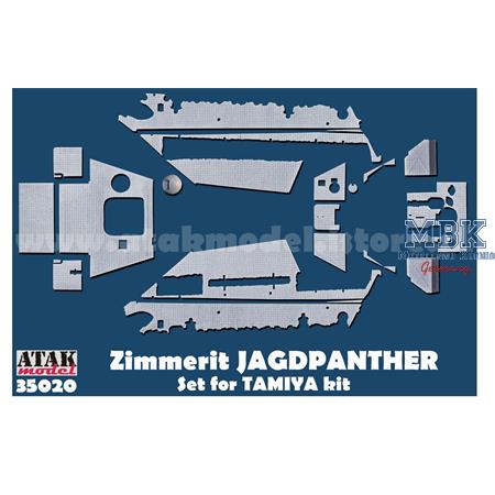 Zimmerit für Jagdpanther - Tamiya