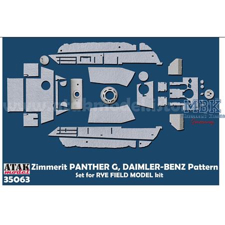Zimmerit für Panther Ausf G DB Pattern RFM