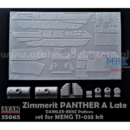 Zimmerit für Panther A Late DB Pattern - Meng