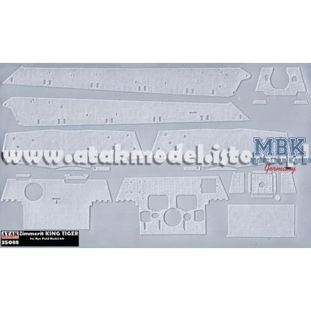 Zimmerit für King Tiger RFM 5137, 5138, 5146