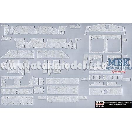 Zimmerit für StuH & StuG III G Alkett Takom Blitz