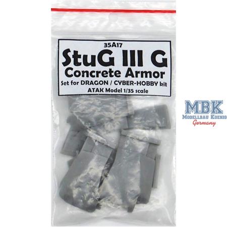 Betonzusatzpanzerung /Concrete Armor StuG III