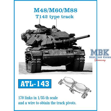 M48/M60/M88 T142 type tracks