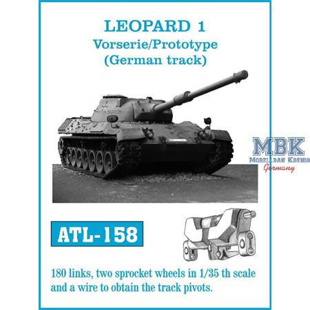 Leopard 1 Vorserie, Prototype D139E2 track