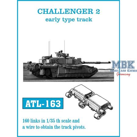 Challenger 2 early type tracks