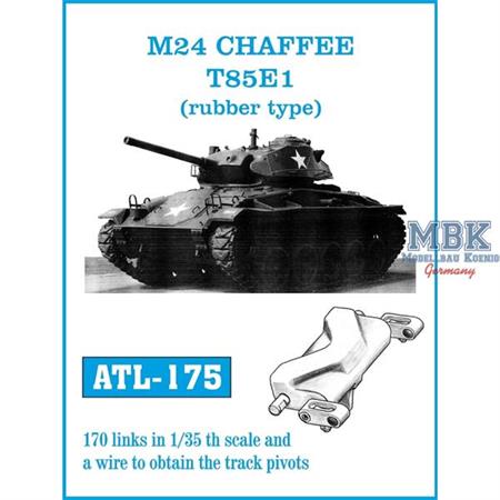 M24 Chaffee T85E1 (rubber type) tracks