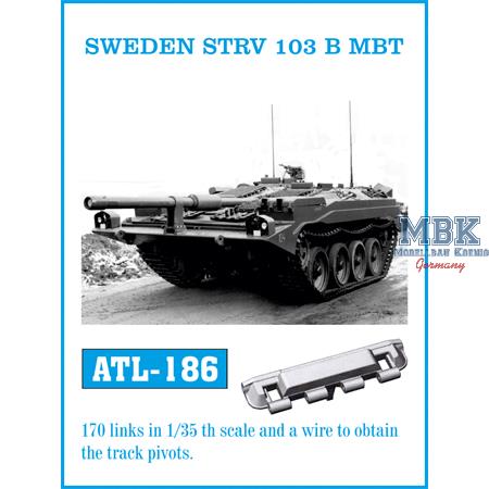 Sweden STRV 103 B MBT tracks