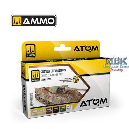 ATOM King Tiger Exterior colors Set