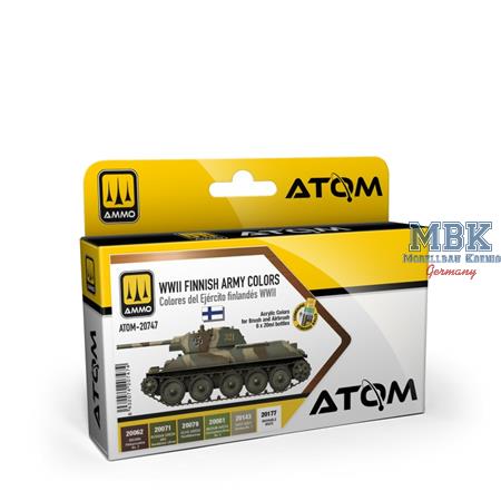 ATOM WWII Finnish Army Colors Set